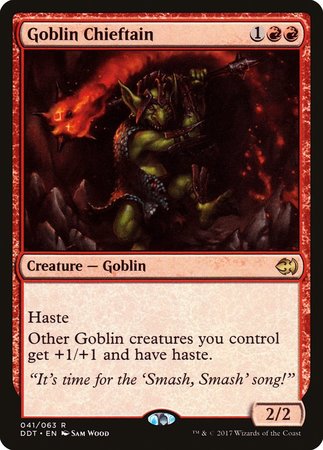 Goblin Chieftain [Duel Decks: Merfolk vs. Goblins] | Mega City Incorporated