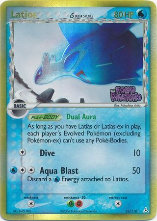 Latios (12/110) (Delta Species) (Stamped) [EX: Holon Phantoms] | Mega City Incorporated