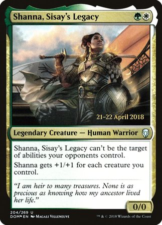 Shanna, Sisay's Legacy [Dominaria Promos] | Mega City Incorporated