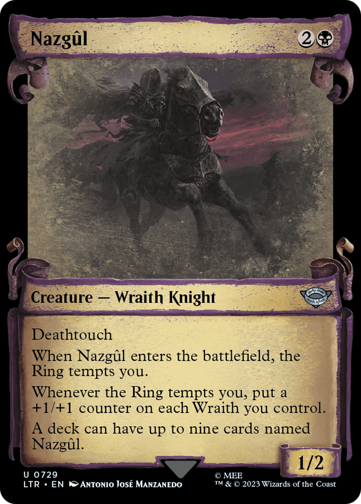 Nazgul (0729) [The Lord of the Rings: Tales of Middle-Earth Showcase Scrolls] | Mega City Incorporated