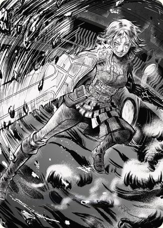 Nahiri, the Unforgiving 2 Art Card [Phyrexia: All Will Be One Art Series] | Mega City Incorporated