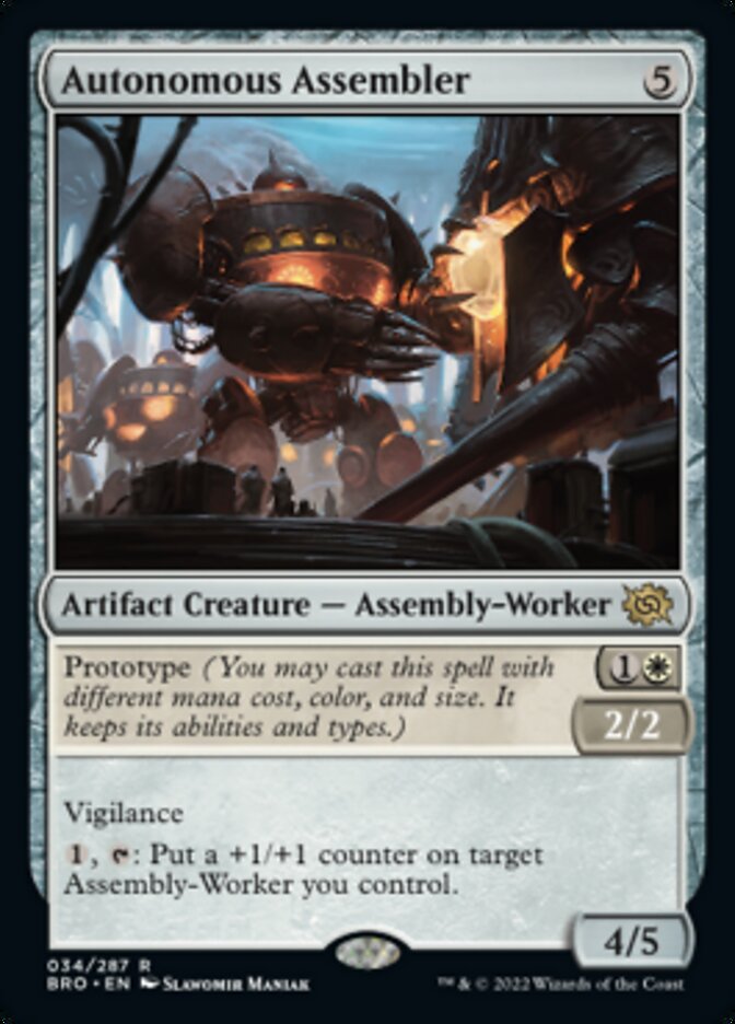 Autonomous Assembler [The Brothers' War] | Mega City Incorporated