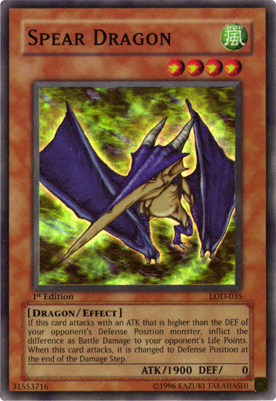 Spear Dragon [LOD-035] Super Rare | Mega City Incorporated