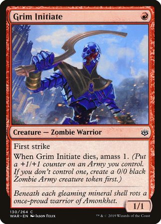 Grim Initiate [War of the Spark] | Mega City Incorporated