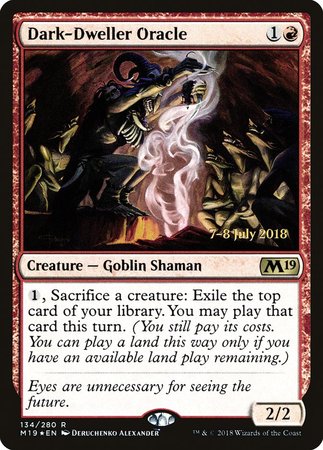 Dark-Dweller Oracle [Core Set 2019 Promos] | Mega City Incorporated