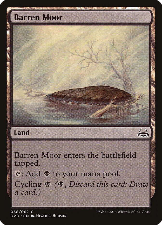 Barren Moor (Divine vs. Demonic) [Duel Decks Anthology] | Mega City Incorporated