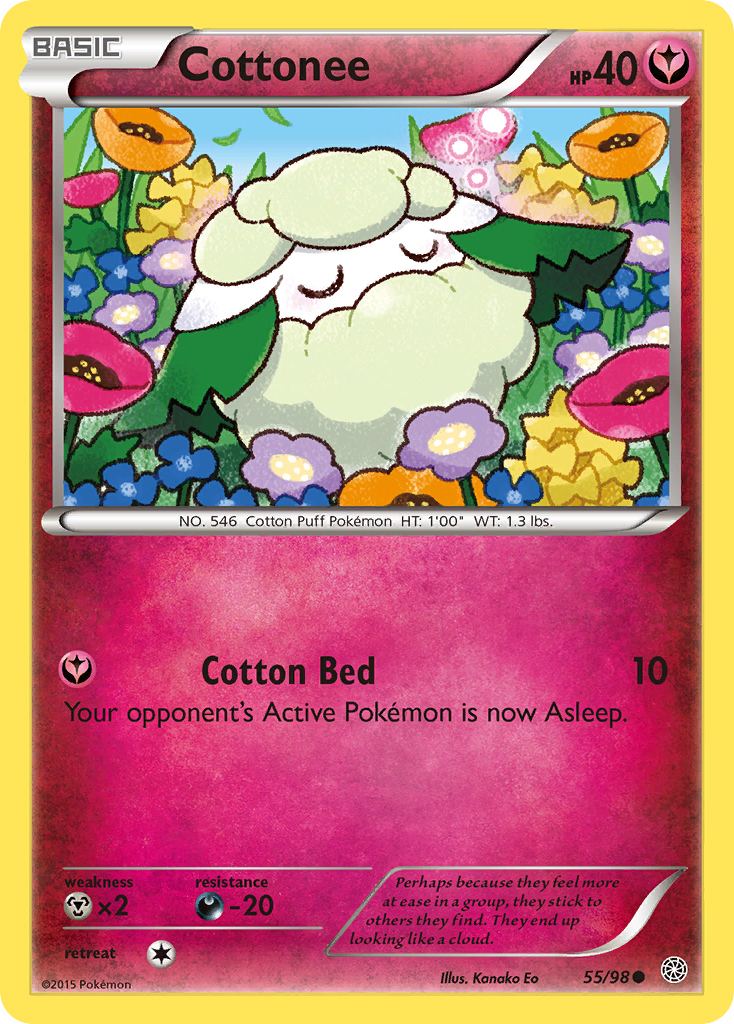 Cottonee (55/98) [XY: Ancient Origins] | Mega City Incorporated