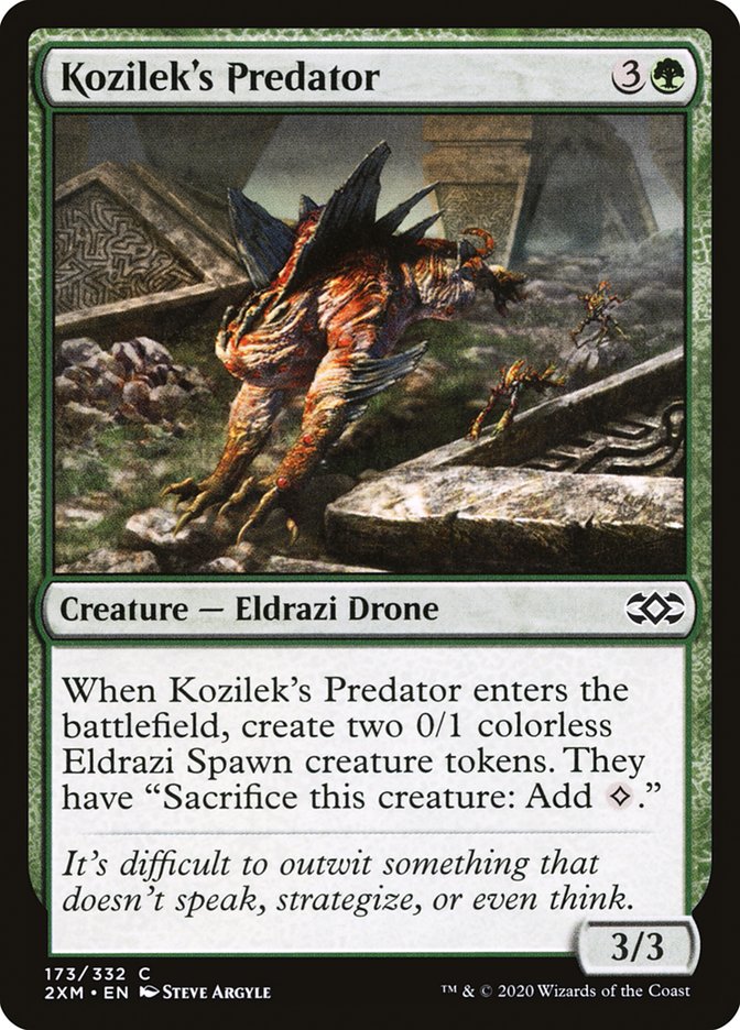 Kozilek's Predator [Double Masters] | Mega City Incorporated