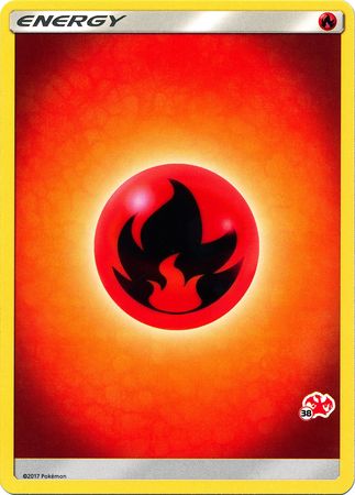 Fire Energy (Charizard Stamp #38) [Battle Academy 2020] | Mega City Incorporated