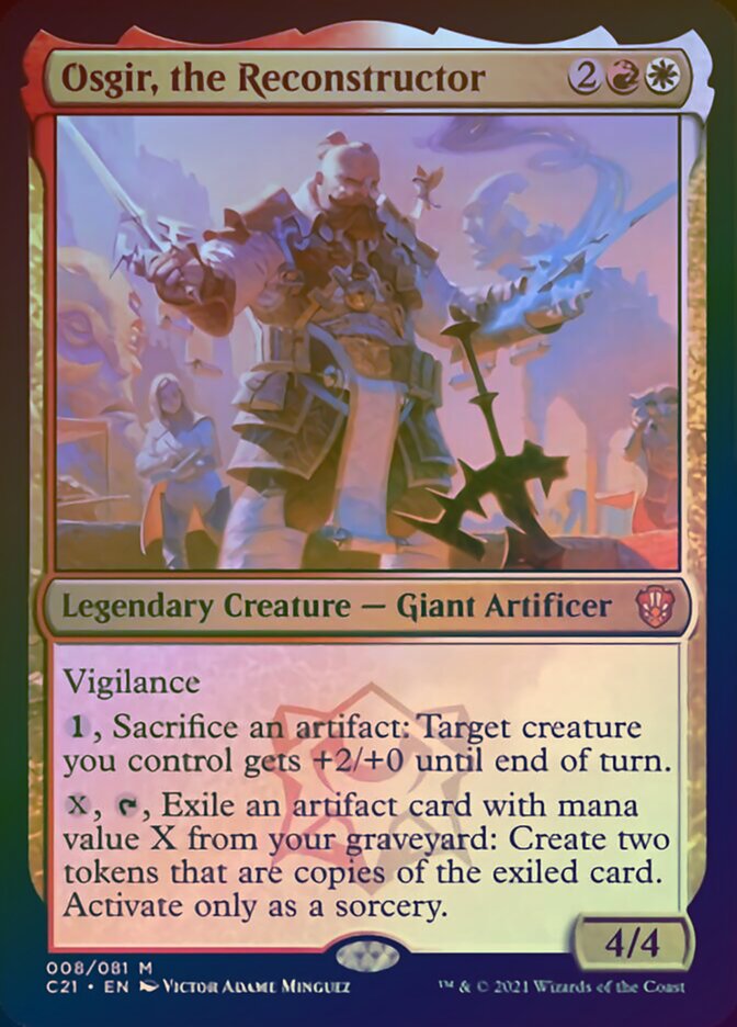 Osgir, the Reconstructor (Display Commander) [Commander 2021] | Mega City Incorporated