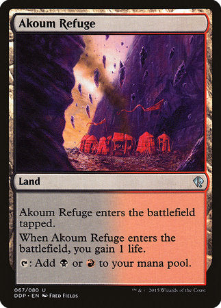 Akoum Refuge [Duel Decks: Zendikar vs. Eldrazi] | Mega City Incorporated