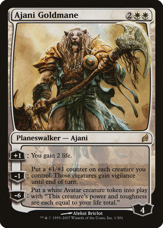 Ajani Goldmane [Lorwyn] | Mega City Incorporated