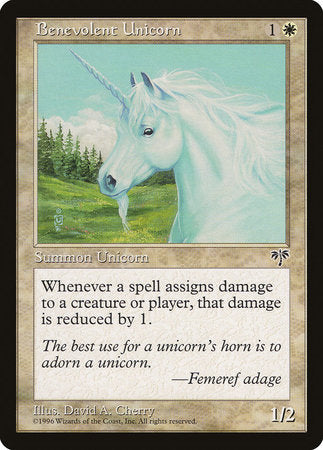 Benevolent Unicorn [Mirage] | Mega City Incorporated