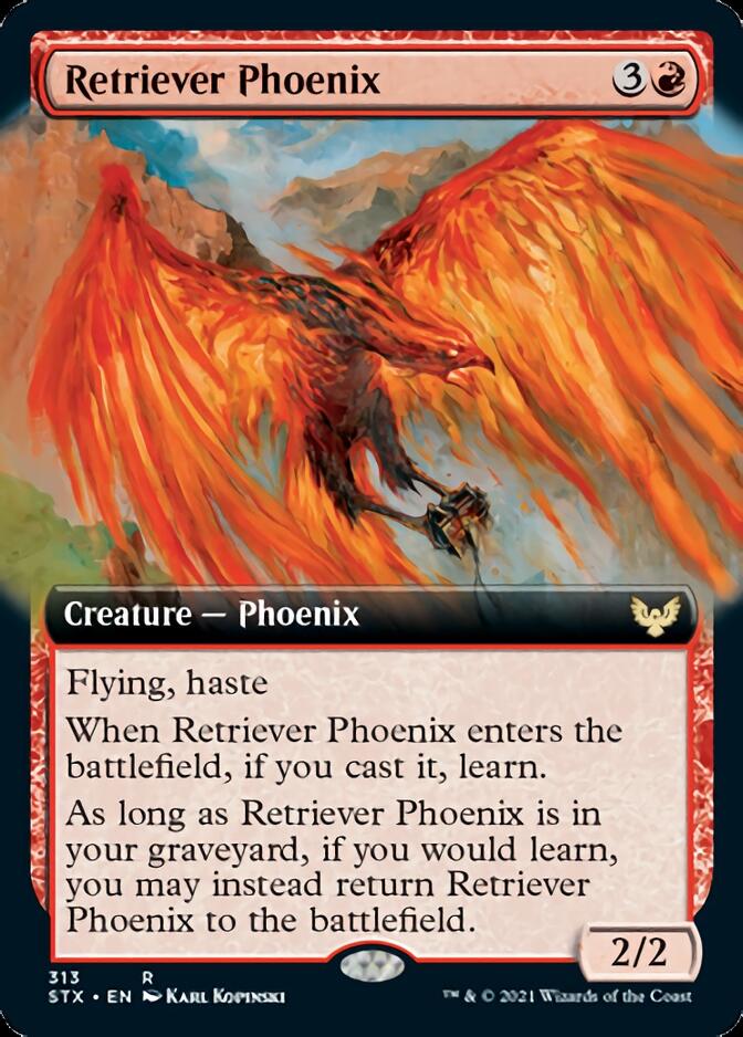 Retriever Phoenix (Extended) [Strixhaven: School of Mages] | Mega City Incorporated