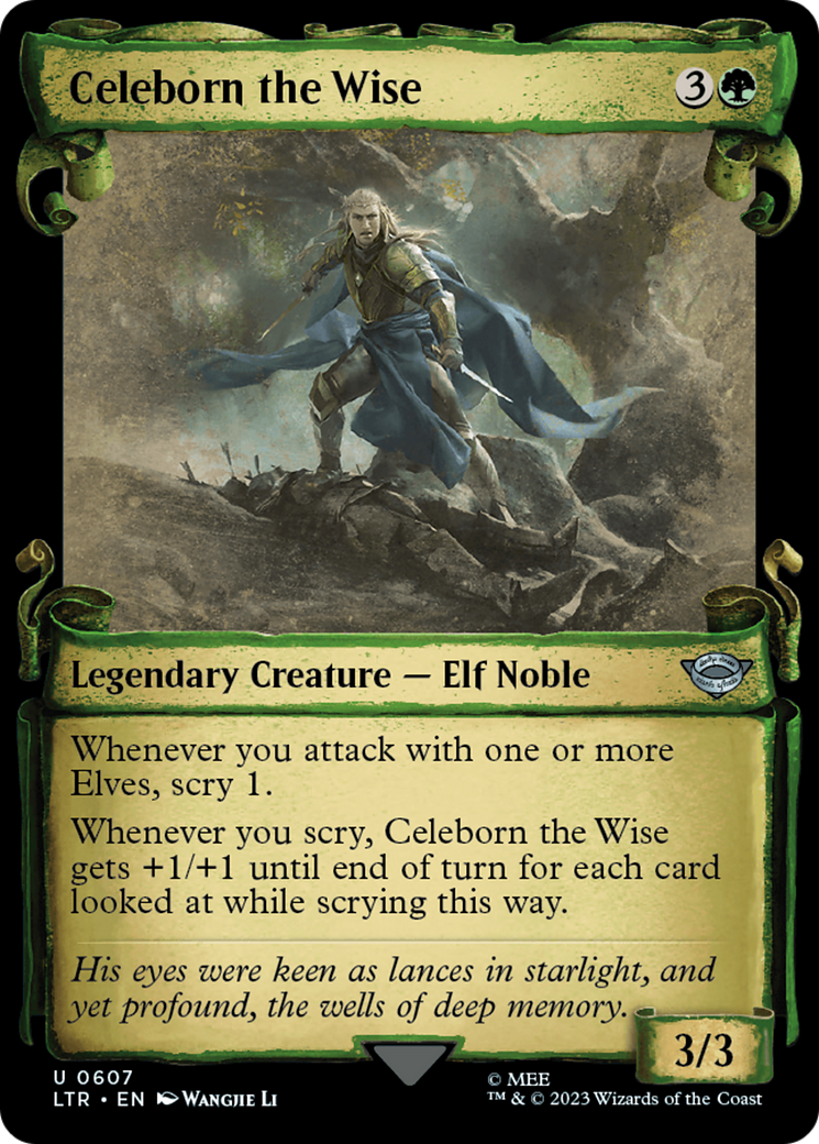 Celeborn the Wise [The Lord of the Rings: Tales of Middle-Earth Showcase Scrolls] | Mega City Incorporated