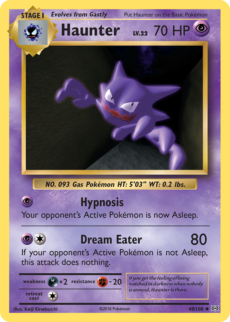 Haunter (48/108) [XY: Evolutions] | Mega City Incorporated