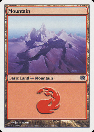Mountain (344) [Ninth Edition] | Mega City Incorporated