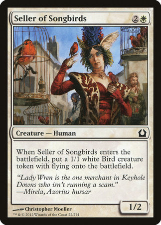 Seller of Songbirds [Return to Ravnica] | Mega City Incorporated