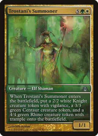 Trostani's Summoner [Dragon's Maze Promos] | Mega City Incorporated