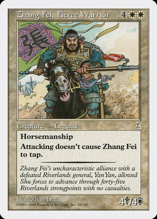 Zhang Fei, Fierce Warrior [Portal Three Kingdoms] | Mega City Incorporated