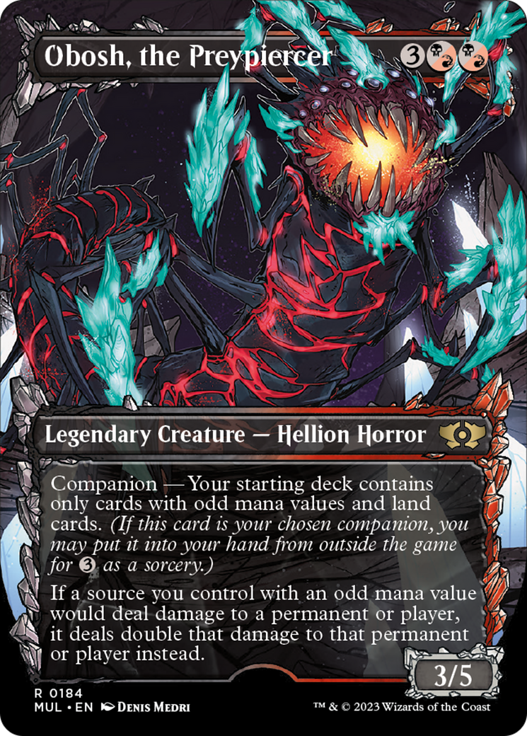 Obosh, the Preypiercer (Halo Foil) [Multiverse Legends] | Mega City Incorporated