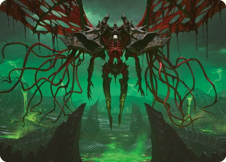 Archfiend of the Dross Art Card [Phyrexia: All Will Be One Art Series] | Mega City Incorporated