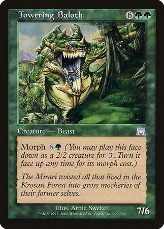 Towering Baloth [Onslaught] | Mega City Incorporated