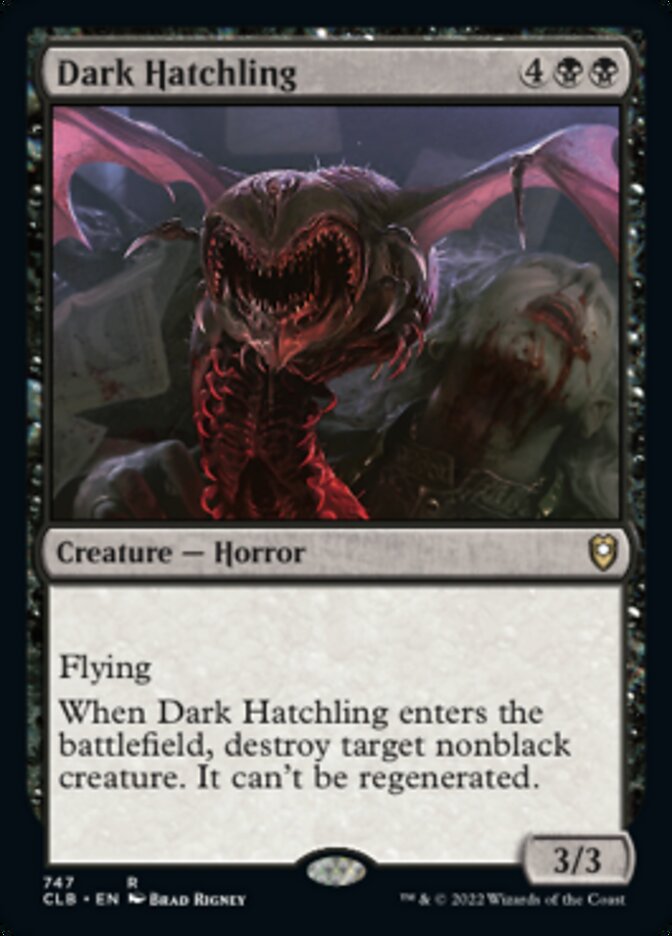 Dark Hatchling [Commander Legends: Battle for Baldur's Gate] | Mega City Incorporated