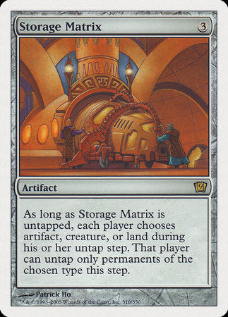 Storage Matrix [Ninth Edition] | Mega City Incorporated
