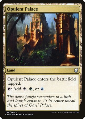 Opulent Palace [Commander 2019] | Mega City Incorporated