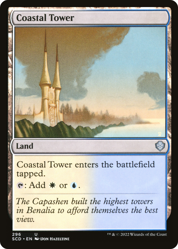 Coastal Tower [Starter Commander Decks] | Mega City Incorporated