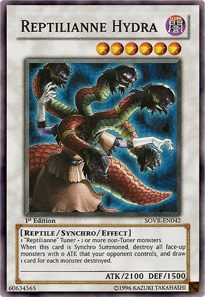 Reptilianne Hydra [SOVR-EN042] Super Rare | Mega City Incorporated