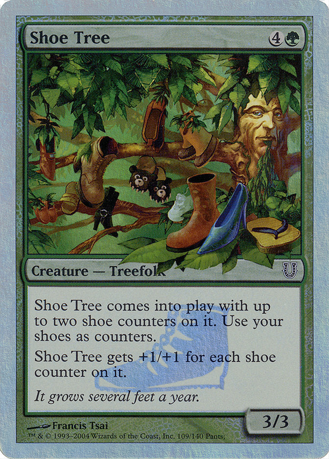 Shoe Tree (Alternate Foil) [Unhinged] | Mega City Incorporated