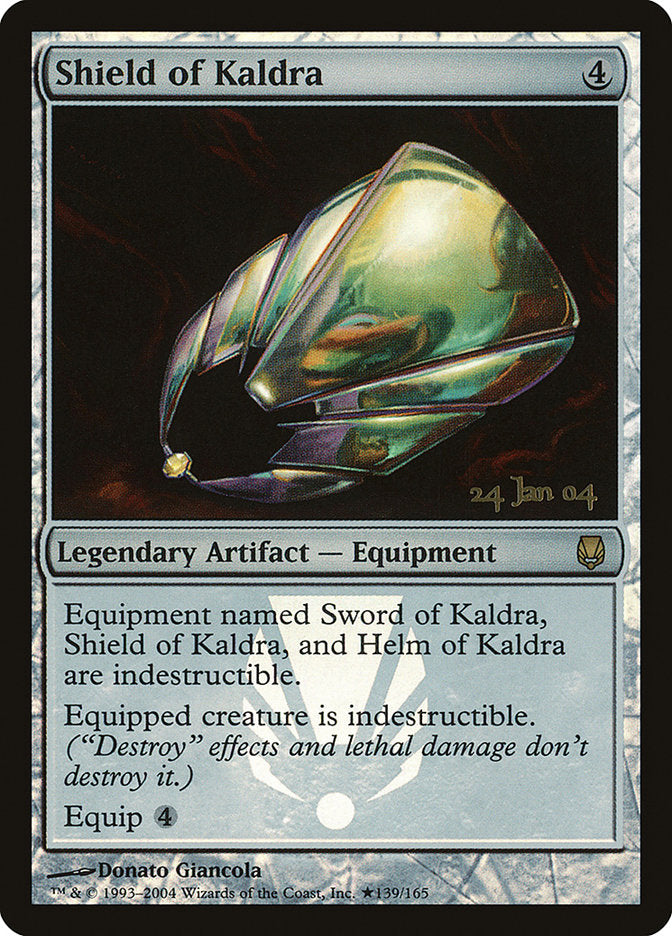 Shield of Kaldra [Darksteel Promos] | Mega City Incorporated