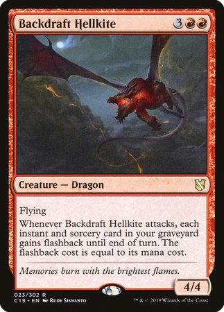 Backdraft Hellkite [Commander 2019] | Mega City Incorporated