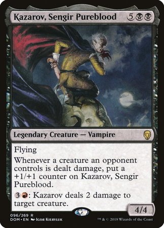 Kazarov, Sengir Pureblood [Dominaria] | Mega City Incorporated