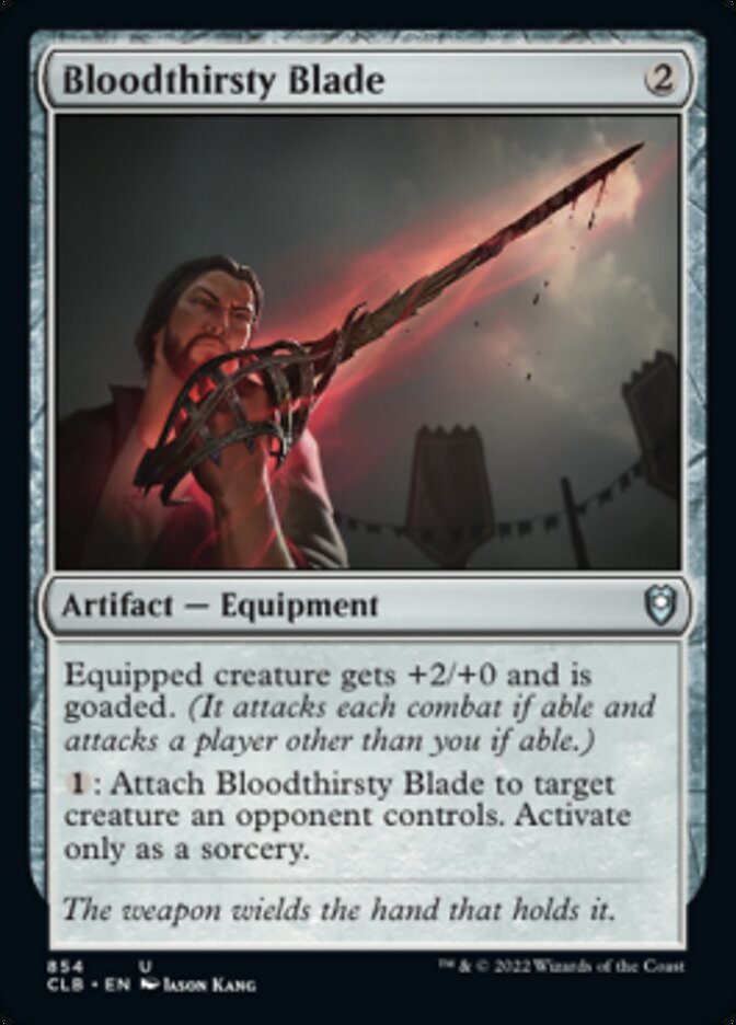 Bloodthirsty Blade [Commander Legends: Battle for Baldur's Gate] | Mega City Incorporated