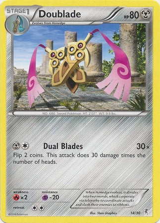 Doublade (14/30) [XY: Trainer Kit 1 - Bisharp] | Mega City Incorporated