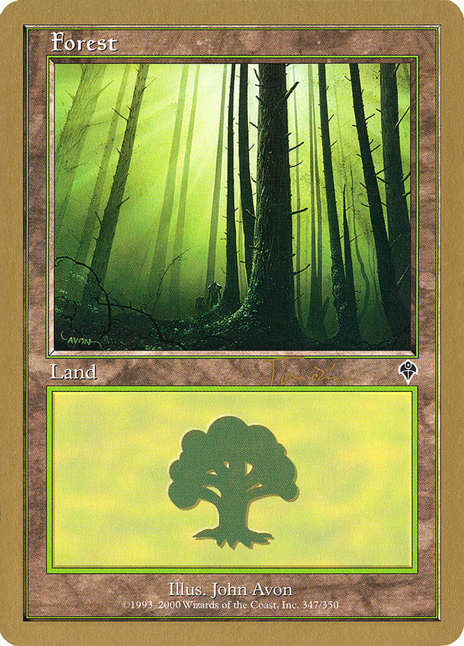 Forest (jt347) (Jan Tomcani) [World Championship Decks 2001] | Mega City Incorporated