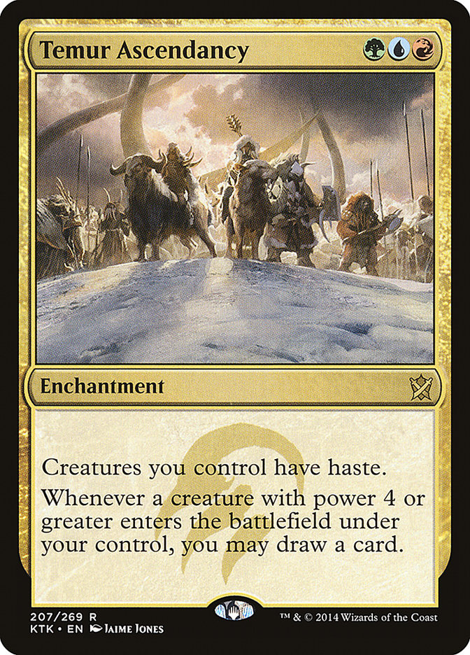 Temur Ascendancy [Khans of Tarkir] | Mega City Incorporated