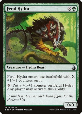 Feral Hydra [Battlebond] | Mega City Incorporated