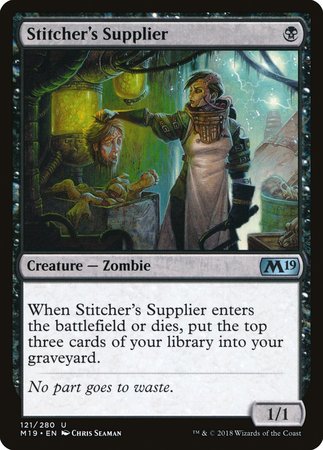 Stitcher's Supplier [Core Set 2019] | Mega City Incorporated