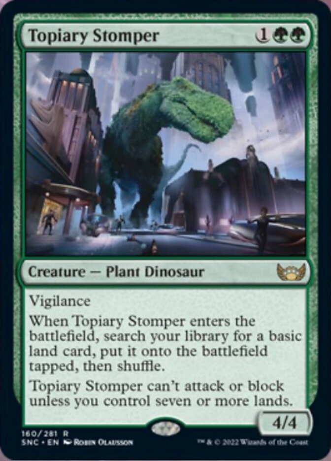 Topiary Stomper [Streets of New Capenna] | Mega City Incorporated