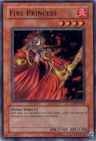 Fire Princess [LON-EN034] Super Rare | Mega City Incorporated