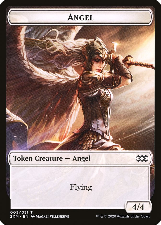 Angel Token [Double Masters] | Mega City Incorporated