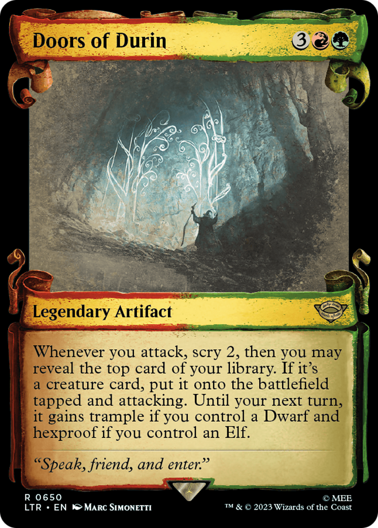Doors of Durin [The Lord of the Rings: Tales of Middle-Earth Showcase Scrolls] | Mega City Incorporated