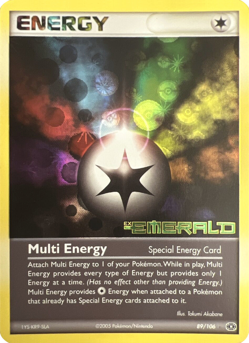 Multi Energy (89/106) (Stamped) [EX: Emerald] | Mega City Incorporated