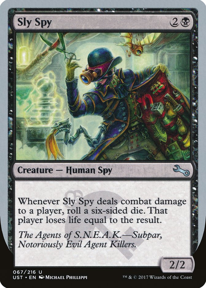 Sly Spy ("Subpar, Notoriously Evil Agent Killers") [Unstable] | Mega City Incorporated