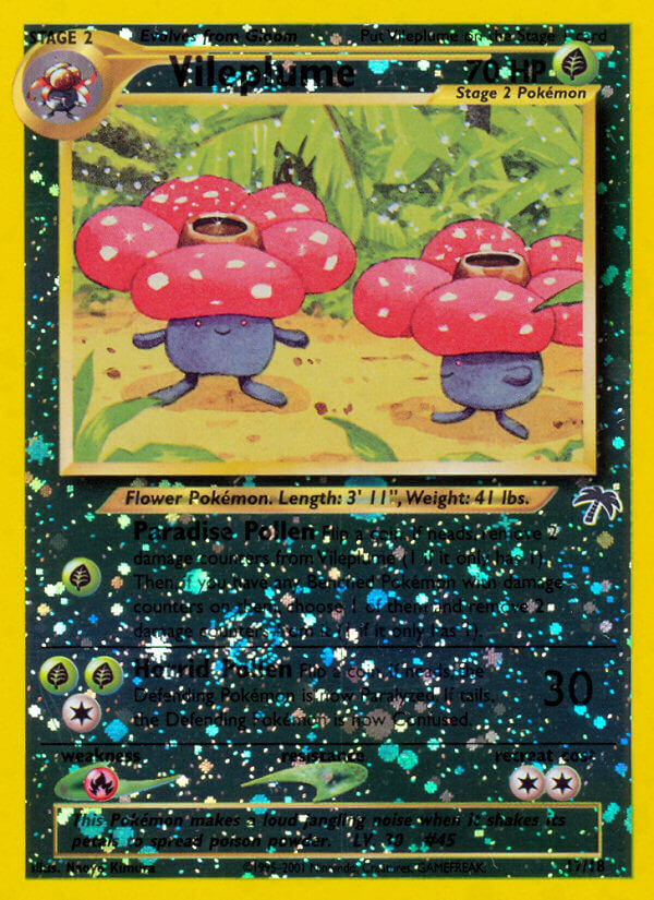 Vileplume (17/18) [Southern Islands] | Mega City Incorporated