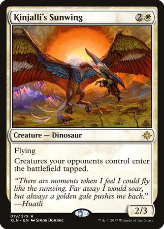 Kinjalli's Sunwing [Ixalan] | Mega City Incorporated